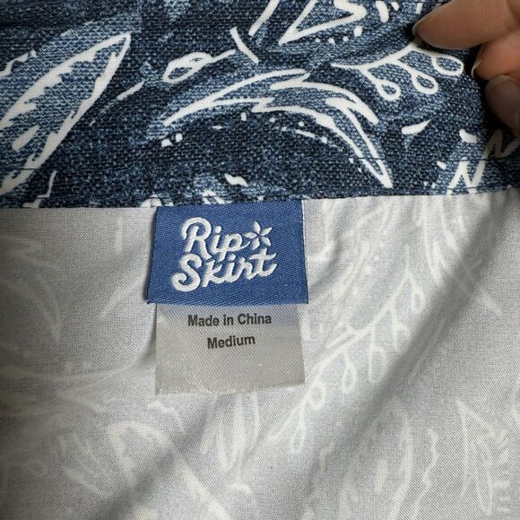 Ripskirt Hawaii Womens Length 3 Medium Floral Print Wrap Skirt Beach Resort - Picture 2 of 8
